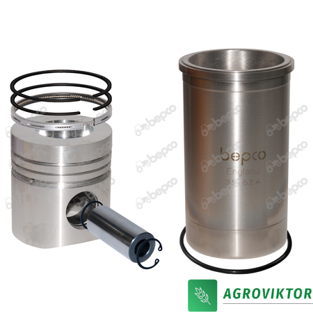 3218758R95 Поршнекомплект &Oslash; 98.42 MM двигателя трактора CASE INTERNATIONAL D155, D206, D310 25/31-62 3218758R95 фото