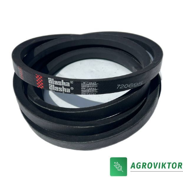 720695 Ремінь ходовий верхній 22x3750La Agrobelts Gates комбайна CLAAS Consul 720695 фото