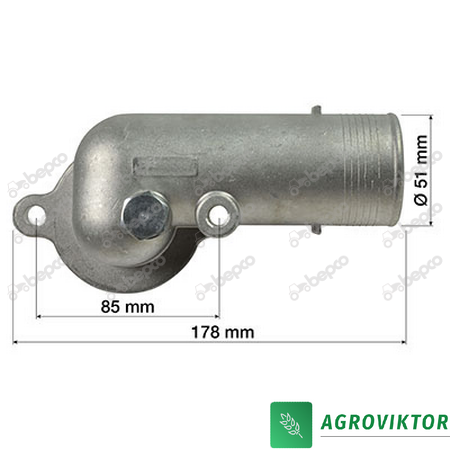 Термостат &Oslash; 51 MM двигуна PERKINS 1103 1104 30/149-609 4225119M1 фото