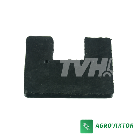 Лопатка резинова елеватора 110x85mm комбайна Massey Ferguson 487, 506, 507 1720645M1 80397856 фото