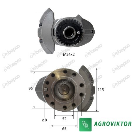 Колінвал двигуна Deutz F 4L 912 913 21/1-80 02138819 02929340 фото