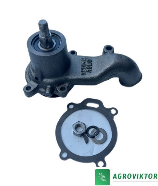 Помпа води без шківа двигуна Perkins 4.236, 4.248 комбайна Claas Mecator 50-75 Dominator Compact Consul Cosm U5MW0107 B129934  фото