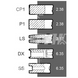 Поршневые кольца &Oslash;91.49мм двигателя PERKINS 1006.60 Green 1004.40T Green A3.152 AD3.152 AD4.203 A4.212 30/34-7 734463M91 фото 2