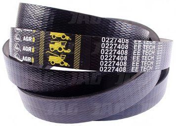 0227408 Ремінь двохручейний 2HСх4800 Gates комбайна John Deere 2254-2266 9560-9880 S540-690 H201851, Z62522 фото