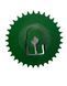 Z11379 Звездочка привода соломотрясов Z33 fi25mm комбайна John Deere 330 925-985 1032-1158 Z11379, Z10011 фото 2