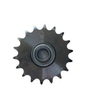 Z10398 Звездочка натяжная шаг 15мм Z18 в сборе с подшипником комбайна John Deere 530-730 925-985 1065-1177 Z10398 фото