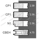 Поршневі кільця Ø 104.77 MM двигуна FORD 2701E 2704E 2706E 2709E 2713E 24/34-121 фото 2
