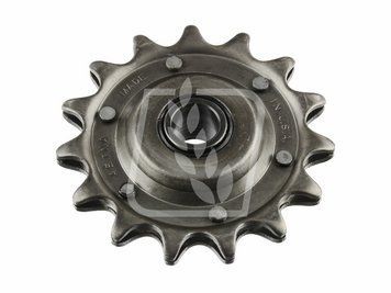 AE27909 Зірочка Z14 натяжна з підшипником комбайна John Deere 2054-2266 9410-9880 S560-690 W330-660 AE27909 фото