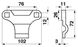 206195M1 Прижим косы жатки комбайна Massey Ferguson 86-788 206195M1 фото 2