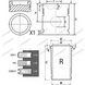 Поршнекомплект &Oslash; 106.50 MM 41 мм двигателя трактора JOHN DEERE 4045H PowerTech, 6068H PowerTech, 6068T 26/31-310 RE516227 фото 2