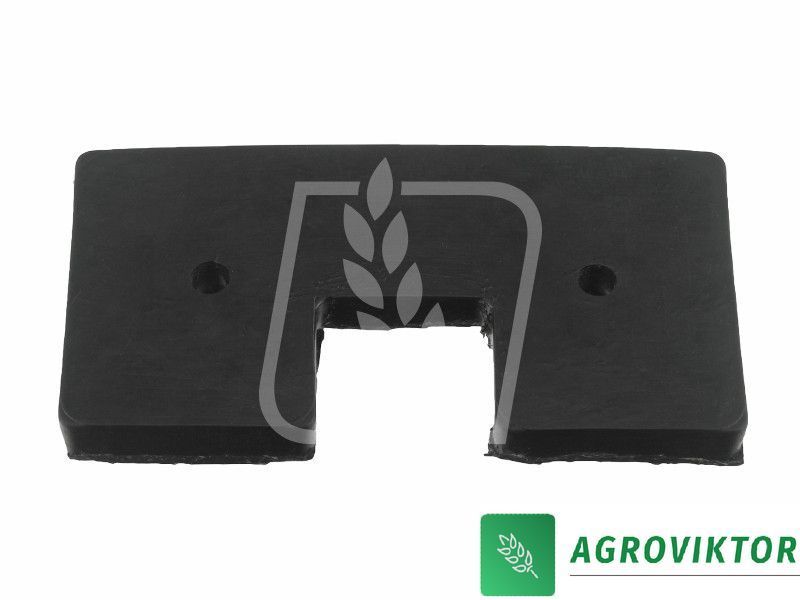 Z52361 Лопатка гумова 154x80x14mm комбайна John Deere 1055 1155-1188 Z52361, Z55621 фото